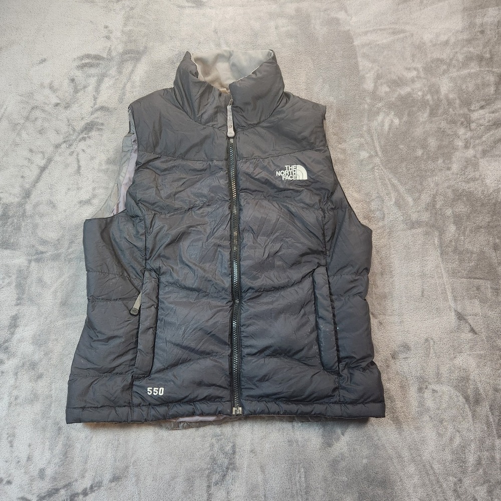 The North Face Vest Womens Small Black Aconcagua Down 550 Puffer Gorpcore